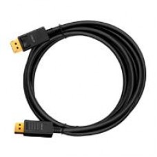 CABLE ACTECK LINK PLUS DP422-3 / DISPLAY PORT - DISPLAY PORT / 4K A 60 MHZ / 3 M LARGO / 17 GBPS / CALIBRE 30 AWG / MACHO A MACHO / NEGRO / AC-939799, - Garantía: 1 AÑO -