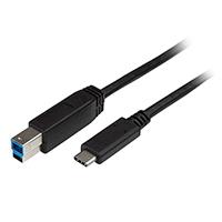 CABLE ADAPTADOR DE 2M USB TIPO C A USB B USB 3.0 (5GBPS) - CABLE DE IMPRESORA USB C A USB TIPO B STARTECH, - Garantía: 2 AÑOS -