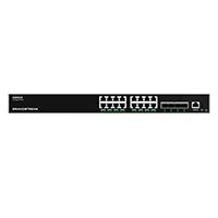 SWITCH GRANDSTREAM GWN7812P/ SWITCH CAPA 3 POE ADMINISTRABLE / 16 PUERTOS 10/100/1000 MBPS 4 PUERTOS SFP DE 10 GIGABITS / HASTA 240W / COMPATIBLE CON GWN CLOUD., - Garantía: 3 AÑOS -