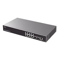 SWITCH GRANDSTREAM GWN7811/ SWITCH CAPA 3 ADMINISTRABLE / 8 PUERTOS 10/100/1000 MBPS 2 PUERTOS SFP 10 GIGABIT / COMPATIBLE CON GWN CLOUD., - Garantía: 3 AÑOS -