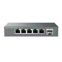 SWITCH GRANDSTREAM GWN7700M/ SWITCHES DE RED MULTI-GIGABIT DE 2.5G NO ADMINISTRABLE / 5 PUERTOS RJ45 DE 100/1000/2500MBPS / 1 PUERTO DE FIBRA SFP, - Garantía: 3 AÑOS -