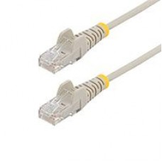 CABLE CAT6 DE 15 CM - DELGADO - CON CONECTORES RJ45 SIN ENGANCHES - GRIS STARTECH, - Garantía: 5 AÑOS -