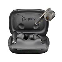 AUDIFONOS HP POLY 7Y8H3AA FREE 60 UC / AURICULARES INALAMBRICOS CON ANC BLUETOOTH ADAPTADOR USB-A BT700 ESTUCHE DE CARGA BSICO DURACION DE BATERIA HASTA 16 HRS CARGA RPIDA COLOR NEGRO, - Garantía: 1 AÑO -