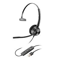 DIADEMA HP POLY 767G1AA ENCOREPRO 310/AURICULARES USB-A MONOAURALES PARA CALL CENTER COLOR NEGRO, - Garantía: 2 AÑOS -