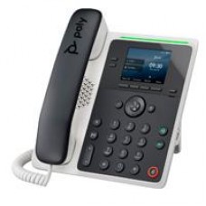 TELEFONO IP HP POLY 82M86AA EDGE E100/TELFONO IP 8 LINEAS PANTALLA A COLOR 2.8 PUERTO GIGABIT 2 USB-C 1 POE NFC, - Garantía: 1 AÑO -