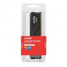 MEMORIA XPG LANCER BLADE UDIMM DDR5 8GB PC-44800 5600MHZ CL46 1.1V CON DISIPADOR NEGRO PC GAMMER/ALTO RENDIMIENTO AX5U5600C468G-SLABBK, - Garantía: 99 AÑOS -