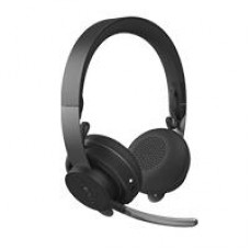 AUDIFONOS DIADEMA LOGITECH ZONE WIRELES PLUS UC INALAMBRICOS ANC CANCELACION DE RUIDO RECARGABLES NEGRO, - Garantía: 2 AÑOS -