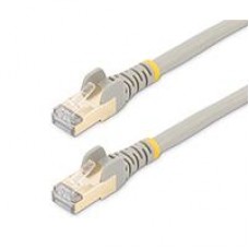 CABLE 4M CAT6A ETHERNET GRIS - CABLE DE RED SNAGLESS BLINDADO 10 GIGABIT RJ45 POE DE 100W, - Garantía: 5 AÑOS -