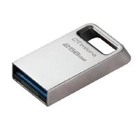 MEMORIA FLASH USB KINGSTON DATA TRAVELER MICRO 256GB GEN 1 3.2 TIPO A METAL DTMC3G2/256GB, - Garantía: 1 AÑO -