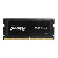 MEMORIA RAM KINGSTON SODIMM DDR5 8GB 4800MT/S FURY IMPACT BLACK CL38 262PIN 1.1V C/DIFUSOR DE CALOR P/LAPTOP KF548S38IB-8, - Garantía: 1 AÑO -