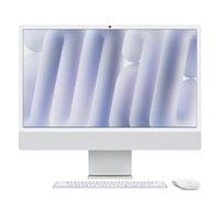IMAC 24 RETINA 4.5K/CHIP M4 DE APPLE CPU 10 NUCLEOS Y GPU 10 NUCLEOS/16GB/256GB SSD/4 PUERTOS THUNDERBOLT 4/GIGABIT ETHERNET/MAGIC KEYBOARD CON TOUCH ID/PLATA, - Garantía: 1 AÑO -