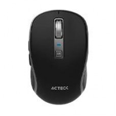 MOUSE ACTECK OPTIMIZE TRIP PRO MI580 / INALAMBRICO / 1600 DPI AJUSTABLE / 6 BOTONES SCROLL / RECARGABLE / DUAL DONGLE USB 2.4 GHZ 2 BLUETOOTH / WIN MAC ANDROID / NEGRO / AC-939591, - Garantía: 1 AÑO -
