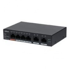 SWITCH/ DAHUA/ CS4006-4GT-60/ POE DE 6 PTOS GIGABIT/ 4 PTOS POE 10/100/1000/ 2 PTOS UPLINK 10/100/1000/ 60 WATTS TOTALES/ ADMINISTRABLE EN LA NUBE X DOLYNK CARE/ POE HASTA 250 MTS/ CARCASA METALICA/, - Garantía: 3 AÑOS - SWITCH/ DAHUA/ CS4006-4GT-60/ POE DE 6 PTOS GIGABIT/ 4 PTOS POE 10/100/1000/ 2 PTOS UPLINK 10/100/1000/ 60 WATTS TOTALES/ ADMINISTRABLE EN LA NUBE X DOLYNK CARE/ POE HASTA 250 MTS/ CARCASA METALICA/, - Garantía: 3 AÑOS -