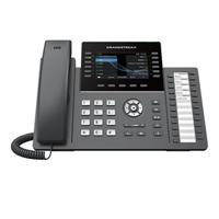 TELEFONO IP GRANDSTREAM GRP2636 / 12 LINEAS, 6 CUENTAS SIP, WIFI DOBLE BANDA, PUERTOS GIGABIT, GDMS, POE, COLOR NEGRO, - Garantía: SG -