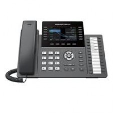 TELEFONO IP GRANDSTREAM GRP2636 / 12 LINEAS, 6 CUENTAS SIP, WIFI DOBLE BANDA, PUERTOS GIGABIT, GDMS, POE, COLOR NEGRO, - Garantía: SG -