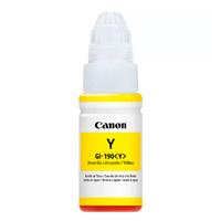 BOTELLA DE TINTA CANON GI-190 AMARILLO,RENDIMIENTO 7,000 PAGINAS,COMPATIBLE G1100,G2100,G3100,G4100, - Garantía: SG -