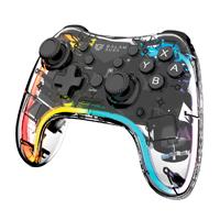 GAMEPAD BALAM RUSH KONTROL GLOW SWG600 / CONTROL GAME PAD INALAMBRICO RECARGABLE / BT 5.0 / RGB / VIBRACION DUAL / AXIS GYRO / 8HR DE JUEGO / N SWITCH LITE OLED - ANDROID - IOS - PC / BR-940467, - Garantía: 1 AÑO -