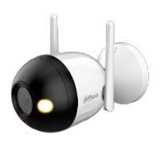 CAMARA IP/ DAHUA/ F4CN-PV/ BULLET WIFI DE 4 MP/FULL COLOR + ILUMINACION DUAL INTELINGENTE/ DISUASION ACTIVA/ AUDIO 2 VIAS/ MICROFONO Y ALTAVOZ INTEGRADOS/ 30 METROS DE ILUMINACION/ IA/ IP67, - Garantía: 1 AÑO -