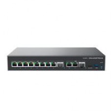 ROUTER GRANDSTREAM GCC6011 / 4 EN 1: FIREWALL, ROUTER, PBX IP, SWITCH 10 PUERTOS GIGABIT (4 POE) + 2 PUERTOS SFP 2.5 GIGABIT, - Garantía: 3 AÑOS -