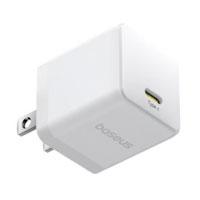 CARGADOR DE PARED BASEUS, CARGA RAPIDA TIPO C 30W, COLOR BLANCO, - Garantía: 1 AÑO - CARGADOR DE PARED BASEUS, CARGA RAPIDA TIPO C 30W, COLOR BLANCO, - Garantía: 1 AÑO -