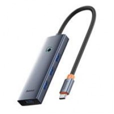 HUB TIPO C 5V DE 4 PUERTOS BASEUS, 4-USB 3.0, - Garantía: 1 AÑO -