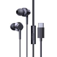 AUDIFONOS ALAMBRICOS TIPO C BASEUS, CZ11, COLOR NEGRO, - Garantía: 1 AÑO -