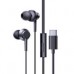 AUDIFONOS ALAMBRICOS TIPO C BASEUS, CZ11, COLOR NEGRO, - Garantía: 1 AÑO -