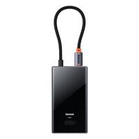 HUB TIPO C DE 8 PUERTOS BASEUS, 1- HDMI 4K60HZ,1-USB 3.0,2- USB 2.0, 1- PD,1- RJ45,1-SD/TF, - Garantía: 1 AÑO -
