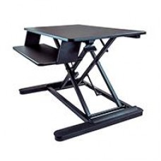 ESTACION DE TRABAJO DE PIE Y SENTADO PARA 2 MONITORES DE HASTA 24 O 1 MONITOR DE 30 - ESCRITORIO ERGONOMICO AJUSTABLE EN ALTURA CON BANDEJA DE TECLADO STARTECH, - Garantía: 2 AÑOS -
