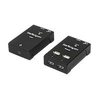 EXTENSOR USB 2.0 DE 4 PUERTOS POR CABLE CAT5 O CAT6 - EXTENSOR COMPACTO USB 2.0 POR ETHERNET - HASTA 40 METROS - HUB USB 2.0 REMOTO STARTECH, - Garantía: 2 AÑOS -
