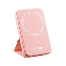 BATERIA DE RESPALDO ADATA POWER BANK MAGNÉTICO R050 5000 MAH USB -C CARGA INALÁMBRICA COLOR ROSA (PR050-11PK), - Garantía: 1 AÑO -