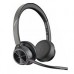DIADEMA HP POLY 77Z00AA VOYAGER 4320 / VERSION MICROSOFT TEAMS, INALAMBRICA, BINAURAL, BLUETOOTH, DONGLE USB-A, ALCANCE DE 50 M HASTA 24 H DE CONVERSACION CON BASE DE CARGA, - Garantía: 2 AÑOS -