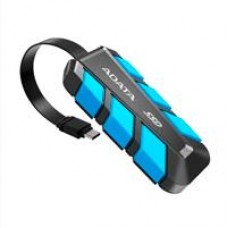 UNIDAD DE ESTADO SOLIDO SSD EXTERNO ADATA SC740 500GB PORTATIL USB 3.2 GEN 2 TIPO C WINDOWS MAC ANDROID PS5 XBOX X S COLOR AZUL SC740-500G-CBU, - Garantía: 5 AÑOS -