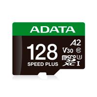 MEMORIA ADATA MICROSDXC SPEED PLUS 128GB CL10 CON ADAPTADOR (UD128GUI3V30A2SP-RA1), - Garantía: 99 AÑOS - MEMORIA ADATA MICROSDXC SPEED PLUS 128GB CL10 CON ADAPTADOR (UD128GUI3V30A2SP-RA1), - Garantía: 99 AÑOS -