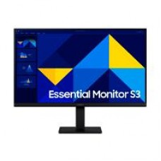 MONITOR LED SAMSUNG 24 PULGADAS /S3 S30GD ESSENTIAL/ FHD (1920 X 1080) / IPS / PLANO/HDMI/D-SUB/ 100HZ / NEGRO., - Garantía: 3 AÑOS -