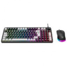 KIT GAMER BALAM RUSH SQUAD CONQUEST KG515 /  TECLADO - MOUSE / ALAMBRICO / ILUMINACION RGB / ANTI-GHOSTING / MULTIMEDIA / 97 TECLAS / ESPAÑOL / WIN / 7200 DPI AJUSTABLE / OPTICO / NEGRO / BR-940443, - Garantía: 1 AÑO -