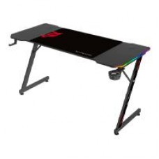 ESCRITORIO GAMER BALAM RUSH OLYMPUS SPOT GLOW MRX6000 / ERGONOMICO / ESTRUCTURA Z / ANTIDESLIZANTE XXL / CABLES OCULTOS / CONTROL REMOTO / PORTAVASOS Y GANCHO / ILUMINACION RGB / NEGRO / BR-941396, - Garantía: 1 AÑO -