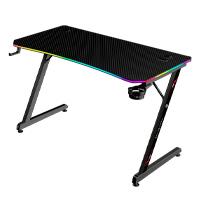 ESCRITORIO GAMER BALAM RUSH OLYMPUS SPOT GLOW PRO MRX8000 / ERGONOMICO / ESTRUCTURA Z / ANTIRRAYAS/ ILUMINACION RGB / PORTAVASOS Y GANCHO PARA AUDIFONOS / MAX 100 KG / NEGRO / BR-941372, - Garantía: 1 AÑO -