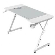 ESCRITORIO GAMER BALAM RUSH OLYMPUS SPOT MRX4000 / ERGONOMICO / ESTRUCTURA Z / MOUSEPAD XXL / ANTIRRAYAS / PORTAVASOS Y GANCHO P/ AUDIFONOS / CABLEADO ORGANIZADO / BLANCO / BR-941426, - Garantía: 1 AÑO -