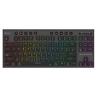 TECLADO GAMER DOMINATE EXPERT GK959 / INALAMBRICO DUAL / MECANICO / ILUMNACION RGB / RECARGABLE / 87 TECLAS / WIN - MAC - ANDROID - CONSOLAS DE JUEGO / ESPAÑOL / DONGLE-BT 5.0 / NEGRO / BR-940405, - Garantía: 1 AÑO -