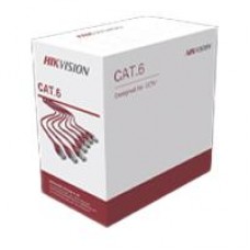 BOBINA DE CABLE HIKVISION BOBINA DE CABLE UTP 305 MTS / CAT 6 (24 AWG) / COLOR BLANCO / PVC (CM) / USO EN INTERIOR / CCA (COBRE CON ALUMINIO) / APLICACIONES DE CCTV Y REDES DE DATOS, - Garantía: 1 AÑO - BOBINA DE CABLE HIKVISION BOBINA DE CABLE UTP 305 MTS / CAT 6 (24 AWG) / COLOR BLANCO / PVC (CM) / USO EN INTERIOR / CCA (COBRE CON ALUMINIO) / APLICACIONES DE CCTV Y REDES DE DATOS, - Garantía: 1 AÑO -