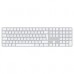 MAGIC KEYBOARD CON TOUCH ID Y TECLADO NUMERICO PARA MODELOS DE MAC CON CHIP DE APPLE USB-C - ESPAÑOL AMERICA LATINA, - Garantía: 1 AÑO -