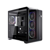 GABINETE GAMER BALAM RUSH TANK EXPERT CURVE 7400 / MEDIA TORRE / ATX - M-ATX - ITX / CRISTAL TEMPLADO / PANTALLA DE MONITOREO / SOPORTE PARA ENFRIAMIENTO / ILUMINACION ARGB / NEGRO / BR-941594, - Garantía: 1 AÑO -