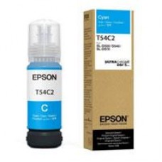 BOTELLA DE TINTA EPSON MODELO T54C ULTRACHROME D6R-S CYAN, PARA PLOTTER D570 (70ML), - Garantía: SG -