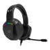 AUDIFONOS GAMER ORPHIX II HS699 / ALAMBRICOS / DIADEMA / AUX 3.5 MM - USB / PC - DISPOSITIVOS MOVILES -CONSOLAS / ALTAVOCES 50 MM / ILUMINACION RGB / MICROFONO OMNIDIRECCIONAL / NEGRO / BR-941181, - Garantía: 1 AÑO -