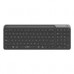 TECLADO ACTECK INSPIRE TREK TI747 / INALAMBRICO / MULTIDISPOSITIVO DUAL / WINDOWS - MAC - ANDROID / ESPAÑOL / 99 TECLAS / MULTIMEDIA / DONGLE USB - BT 5.1 - CABLE USB / RECARGABLE / NEGRO / AC-940108, - Garantía: 1 AÑO -
