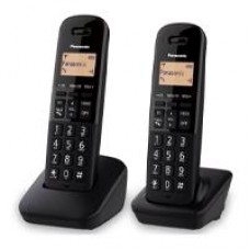 TELEFONO PANASONIC KX-TGB312MEB / TELEFONO DECT 6.0, BLOQUEO DE LLAMADAS, 2 AURICULARES INALAMBRICOS, 18HRS DE BATERIA, NEGRO, - Garantía: SG -