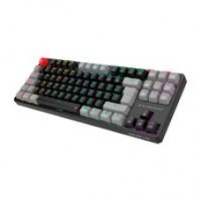 TECLADO GAMER BALAM RUSH LEVEL PRO GK990 / INALAMBRICO DUAL / USB C - DONGLE USB - BT 5.0 / 5 DISPOSITIVOS / RGB / 88 TECLAS / ESPAÑOL / WIN- MAC - ANDROID / MECANICO / MULTIMEDIA / NEGRO / BR-940672, - Garantía: 1 AÑO -