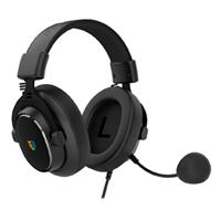 AUDIFONOS GAMER BALAM RUSH AVIATOR EXPERT HA777 / ALAMBRICOS USB- 3. 5 MM / DIADEMA / PC - DISP. MOVILES - CONSOLA / MICROFONO OMNIDIRECCIONAL / ILUMINACION RGB / SONIDO ESTEREO / NEGRO / BR-941143, - Garantía: 1 AÑO -