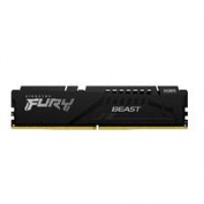 MEMORIA RAM KINGSTON DIMM DDR5 16GB 5600MT/S FURY BEAST BLACK EXPO CL36 288PIN 1.25V C/DISIPADOR DE CALOR P/PC/GAMER/ALTO RENDIMIENTO KF556C36BBE-16, - Garantía: 1 AÑO -